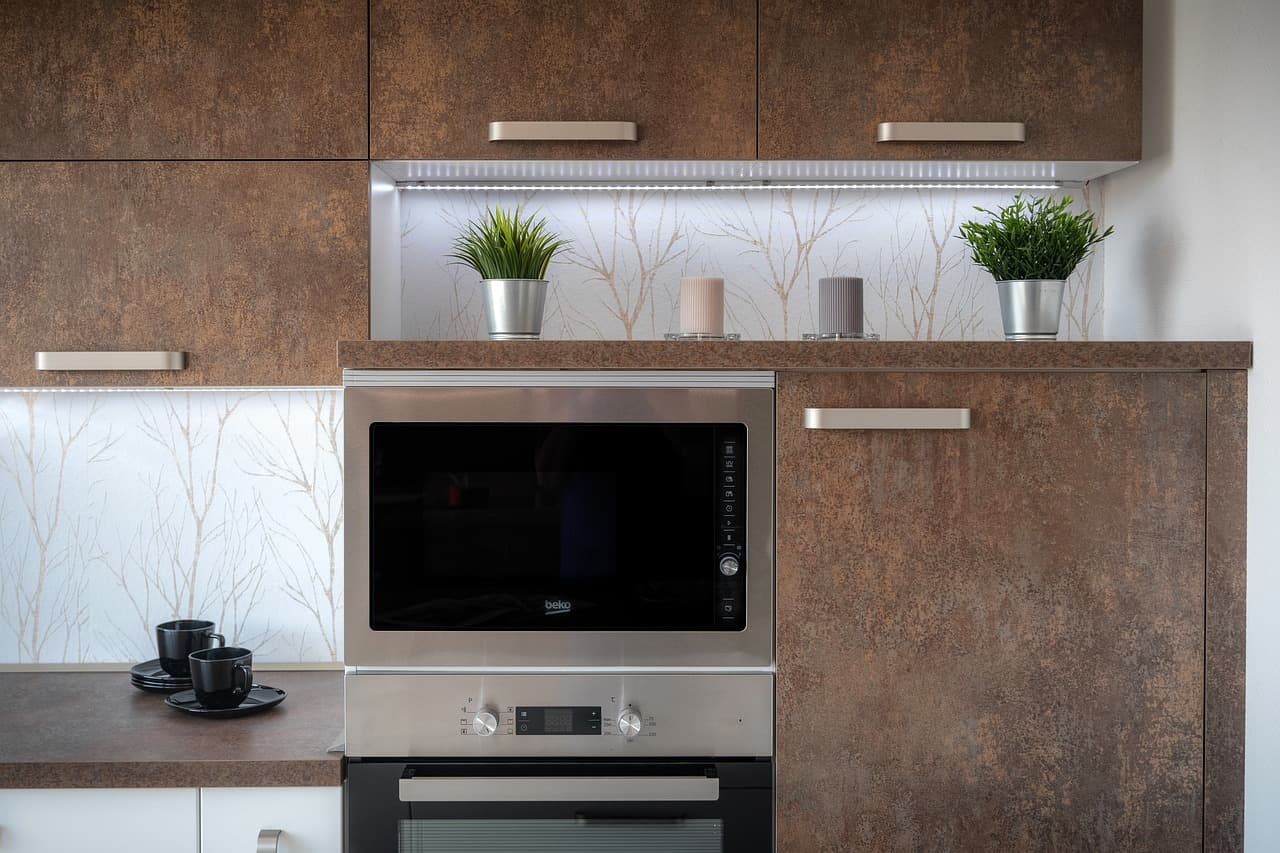 Keuken met een oven