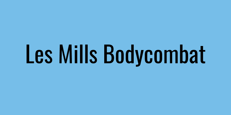 Les Mills Bodycombat