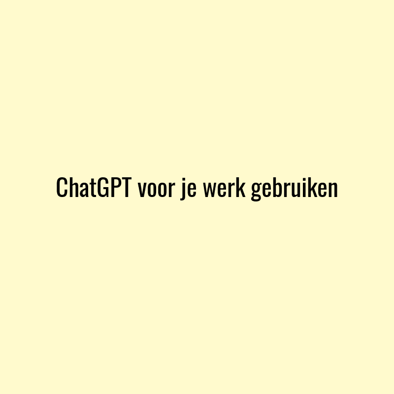 Ontdek de voor- en nadelen van chatgpt voor je werk!